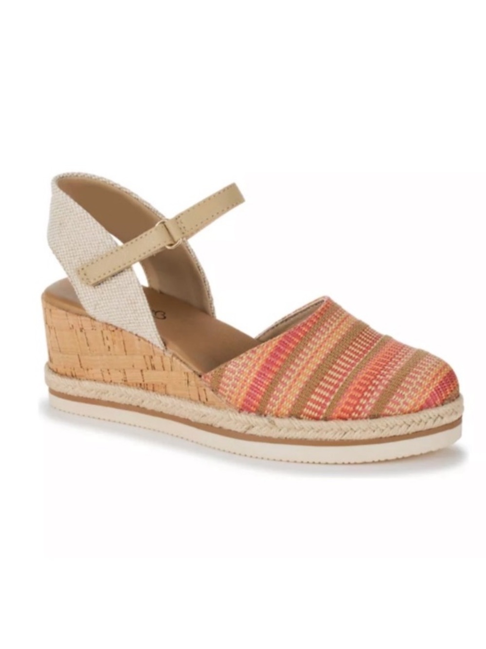 BareTraps Multicolor Alycia Wedge Sandals Size 8.5